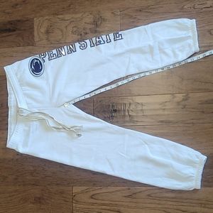 NWOT PINK Victoria's Secret Sz S Penn State joggers
